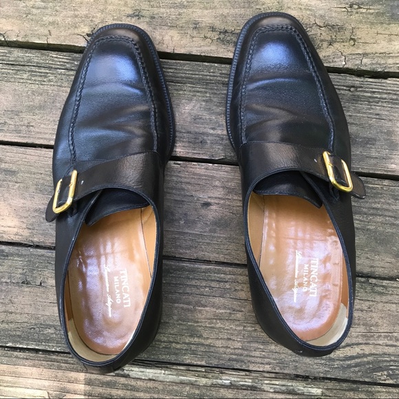 Tincati Milano Italian Leather Monk Strap Shoe - Picture 5 of 9